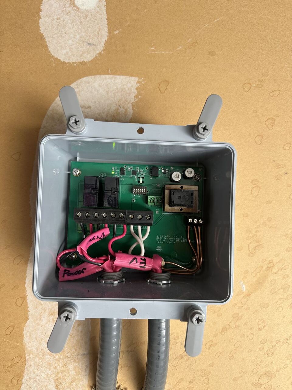 Switcher for Dryer / EV Charger
