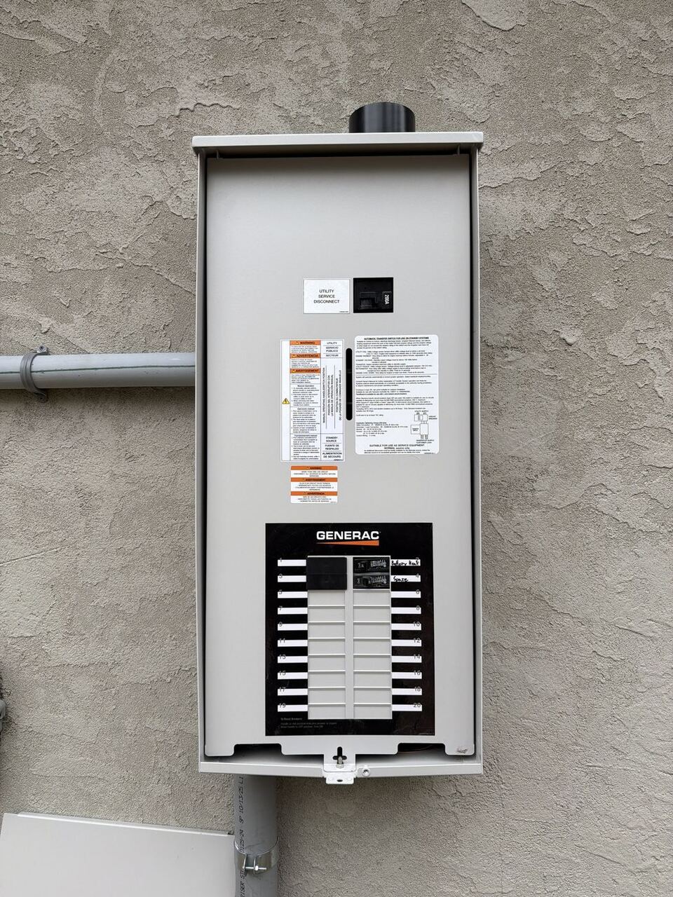 Generac Transfer Panel